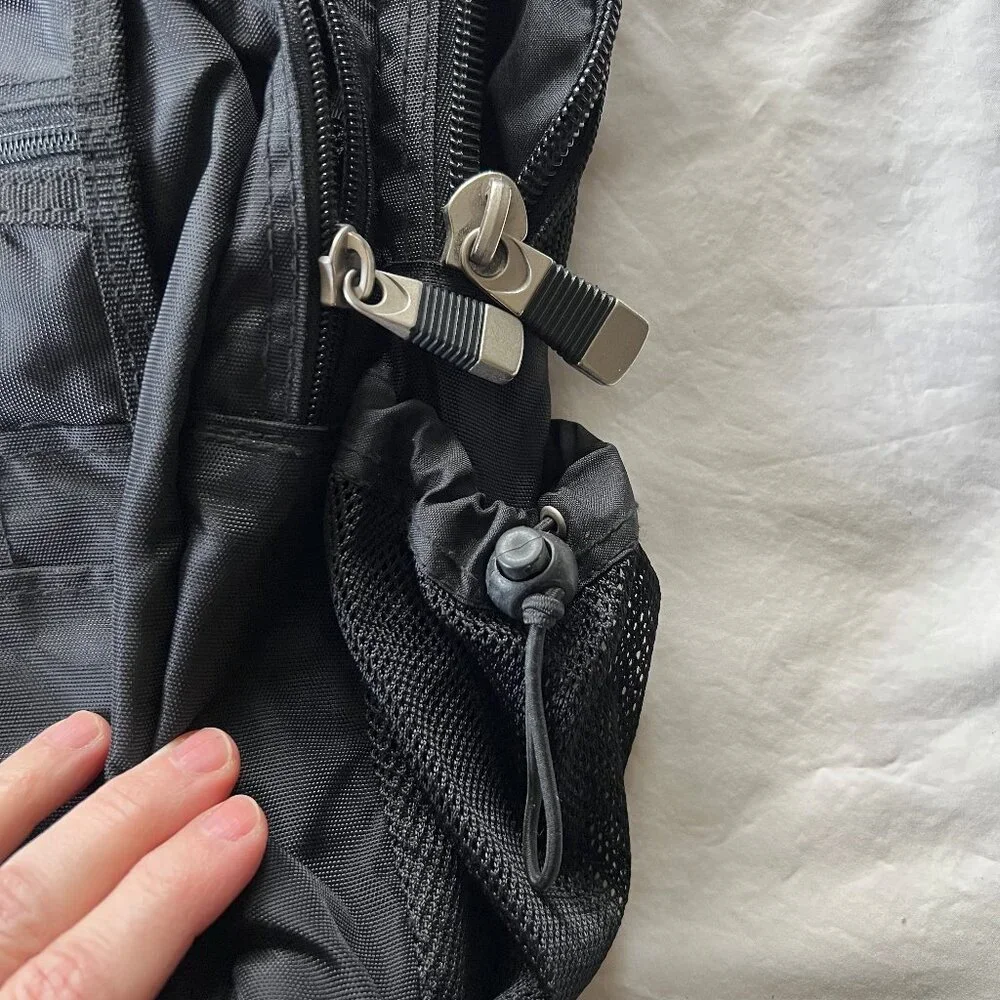 Heritage Laptop Backpack in Black